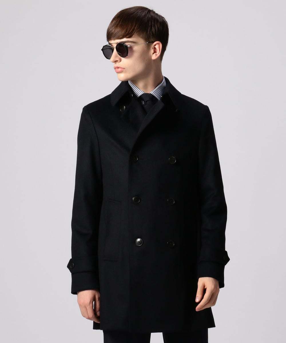 トゥモローランド ピルグリム ウールカシミヤ ショートビーバー Pコート SALE／30%OFFTOMORROWLAND ウールカシミヤショート MEN ピルグリム