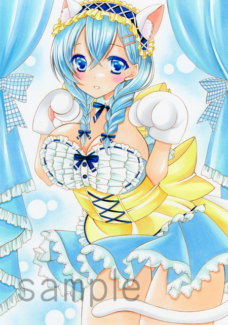 村上文緒 猫メイド ガールフレンド 仮 Gf 同人 手描きイラスト B5 手描きイラスト 売買されたオークション情報 Yahooの商品情報をアーカイブ公開 オークファン Aucfan Com