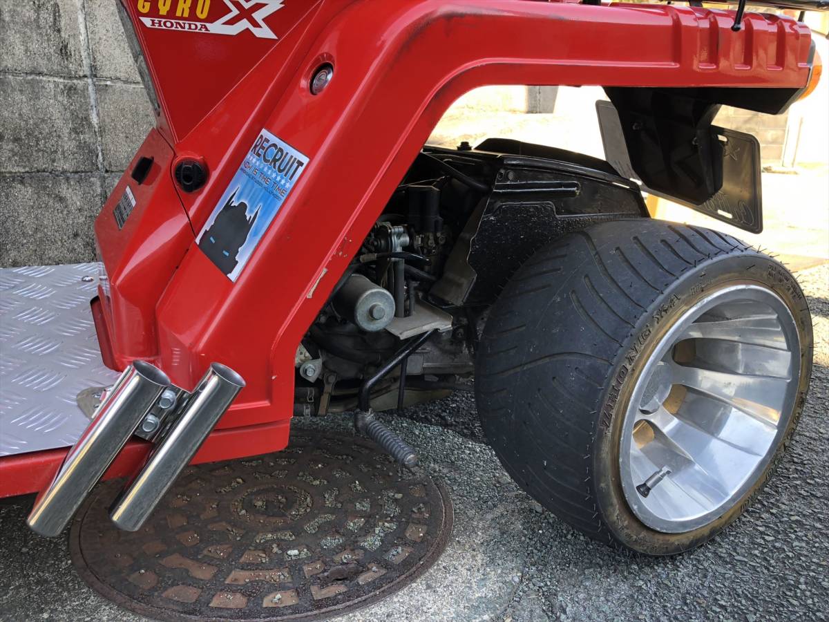 バイク引退 ホンダ ジャイロxカスタム ミニカー仕様 Honda Jyro X レッド 50cc以下 売買されたオークション情報 Yahooの商品情報をアーカイブ公開 オークファン Aucfan Com