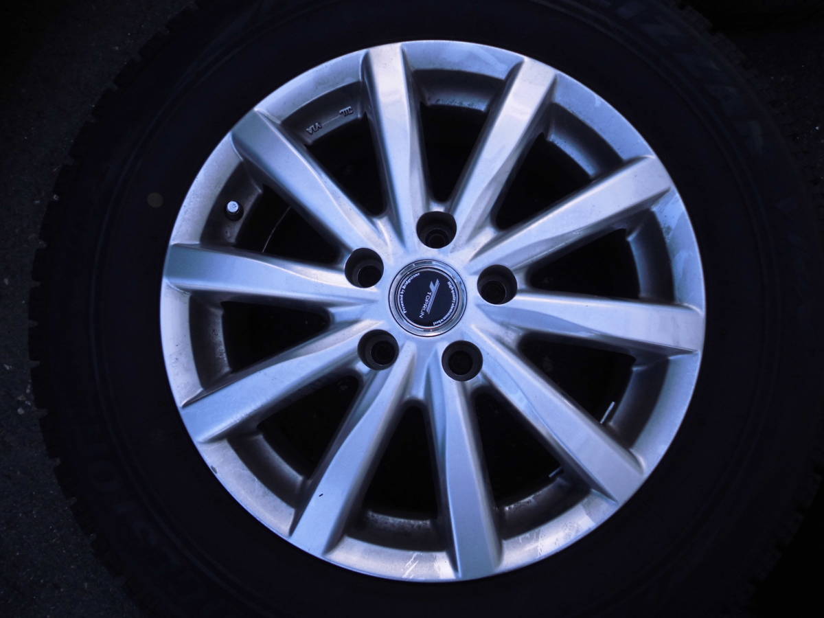 ダンロップSJ8 215/65R16 スタットレス 4本セット タイヤ山5部 ダンロップSJ8 215/65R16 スタットレス 4本セット タイヤ山5部