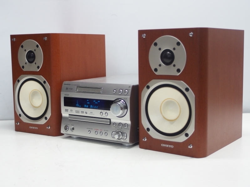 ONKYO FR-UN7 CD⁄DVD⁄MD チューナーアンプシステム △▽ DVD⁄MD