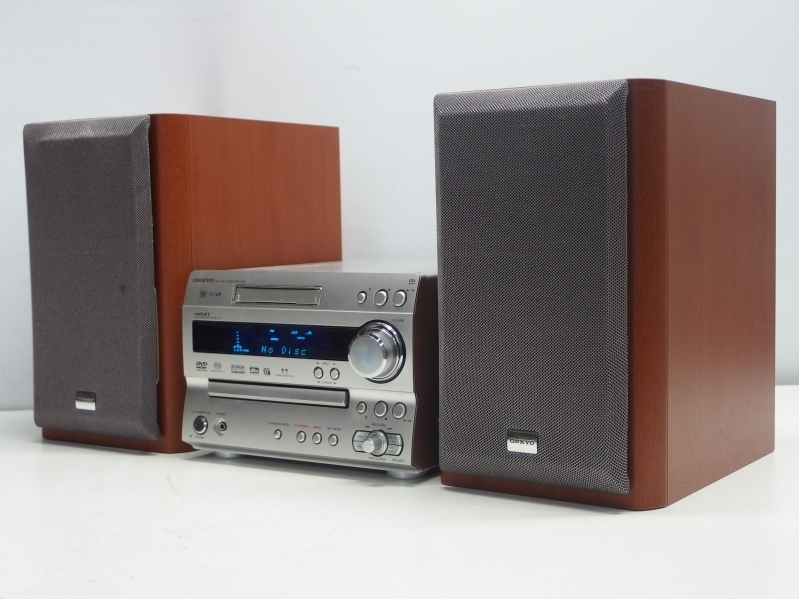 ONKYO FR-UN7 CD⁄DVD⁄MD チューナーアンプシステム △▽ DVD⁄MD