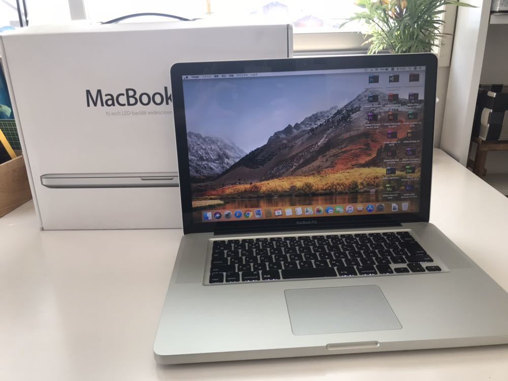 1円スタート付属品有 MacBook Pro 15インチ A1286 Early2011 i7 4GB SSD240GB(MacBook ...