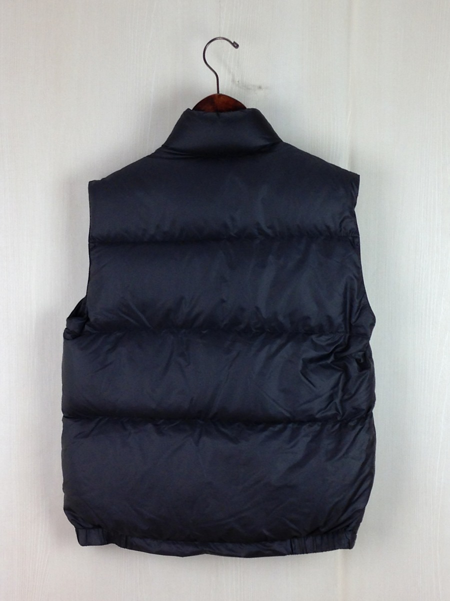 CRESCENT DOWN WORKS◇ダウンベスト/USA製/シミアリ/S/コットン/BLK