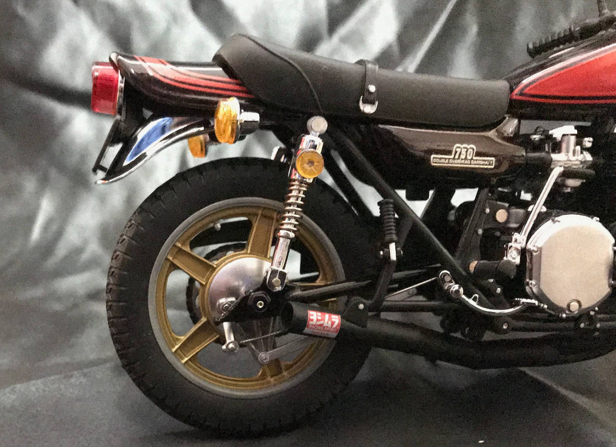 マイルストーンWIT'S 1/12カワサキ750RS Z2火の玉改ヨシムラ集合管