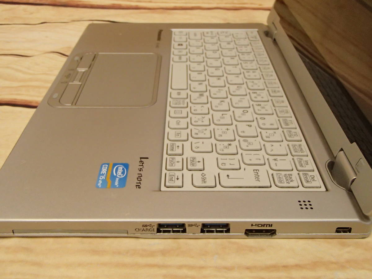 □Panasonic Let's note AX2 CF-AX2ADCCS□Core i5-3437U/4GB/128GB
