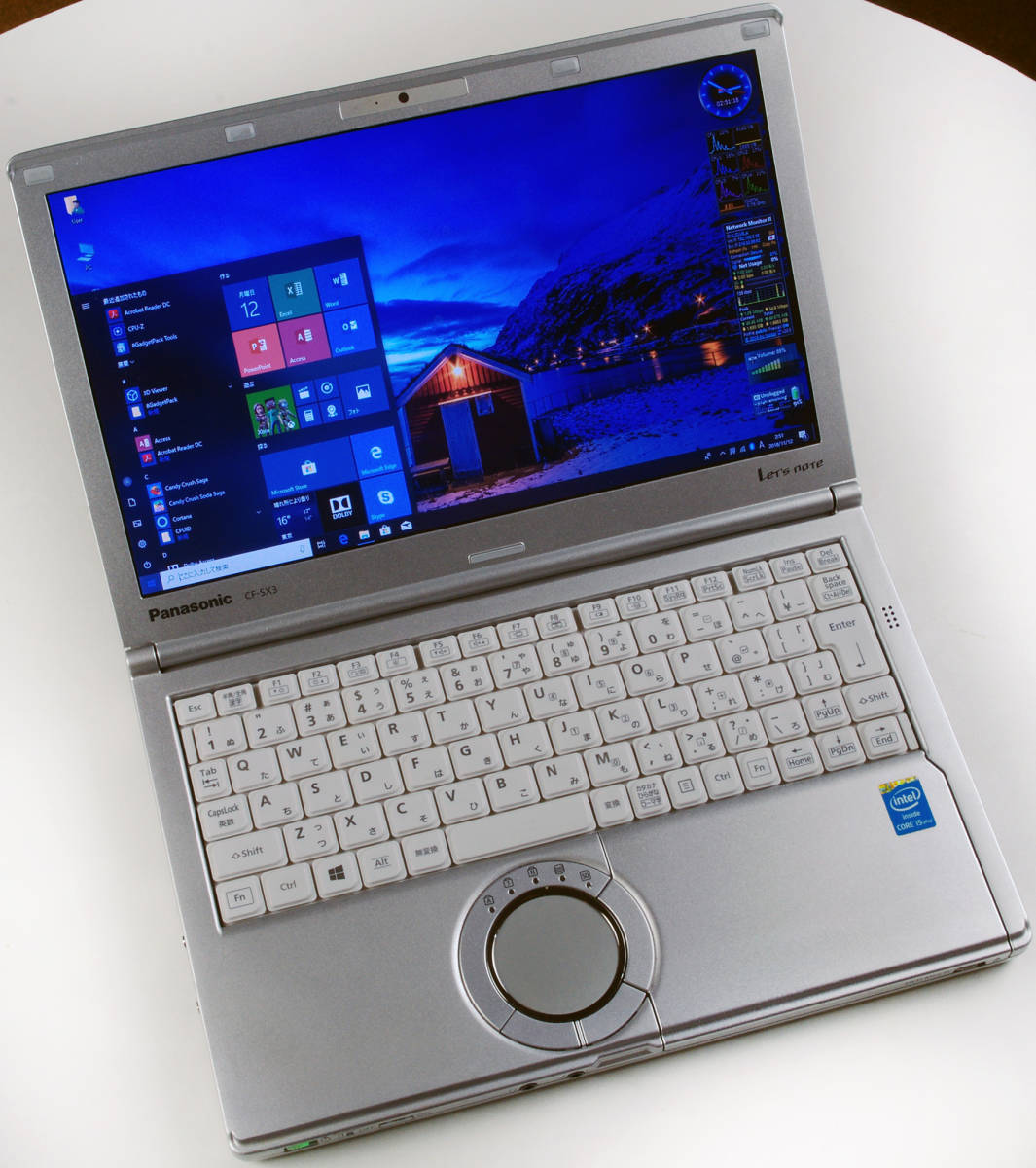 Panasonic Core CF-SX3 note Let