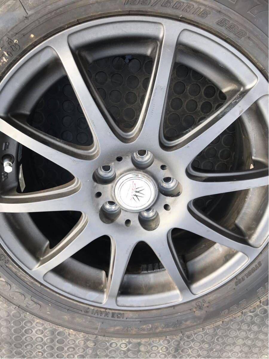 超激得，2025 グッドイヤー アイスナビ7 195/60R16 タイヤ 4本セット(スタッドレスタイヤ)｜売買されたオークション情報、yahooの商品情報をアーカイブ公開 - オークファン 5穴