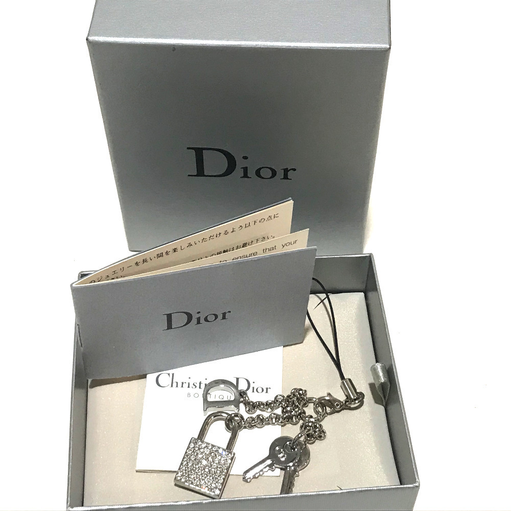 美品 Dior ディオール バッグチャーム ストラップ ロゴマーク 美品 Dior ディオール バッグチャーム ストラップ ロゴマーク
