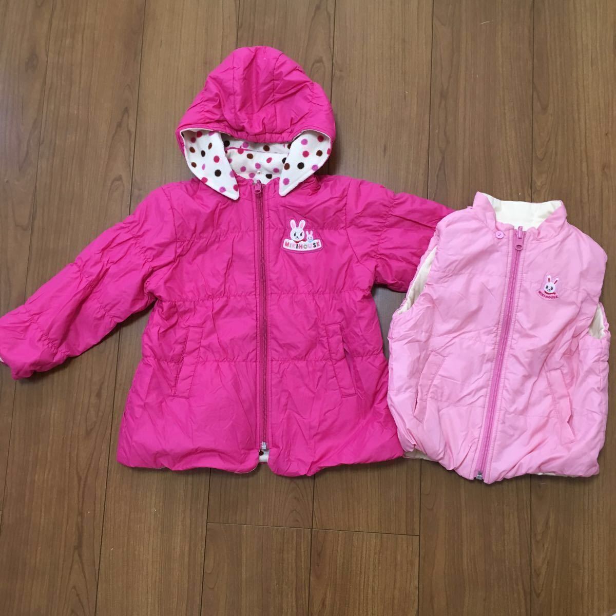 中古】ミキハウス 100サイズ 福袋 まとめ売り 30点セット 女の子