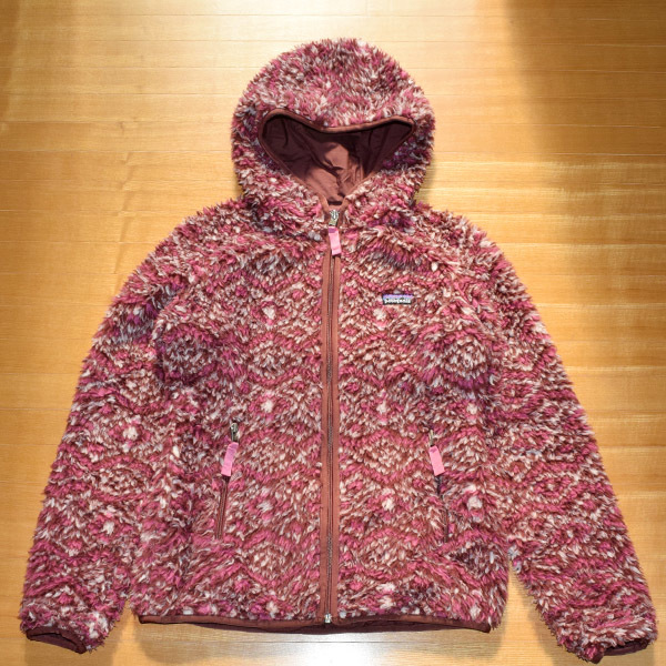 Patagonia レトロXフリース カーディガン フーディ ボア ジャケット XS 
