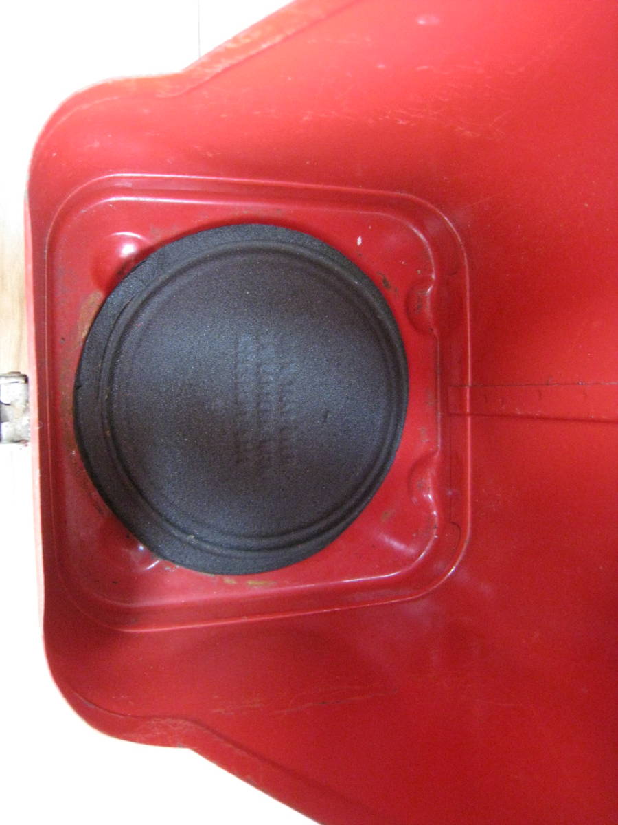 COLEMAN コールマン ランタン #200A用 ガルウイングケース 赤色 中古美