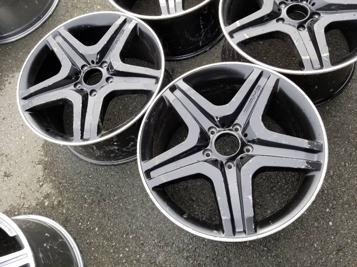 【6590】ベンツ Gクラス G63 G65 AMG 20インチ 9.5J ＋50 PCD130 ホイール4本