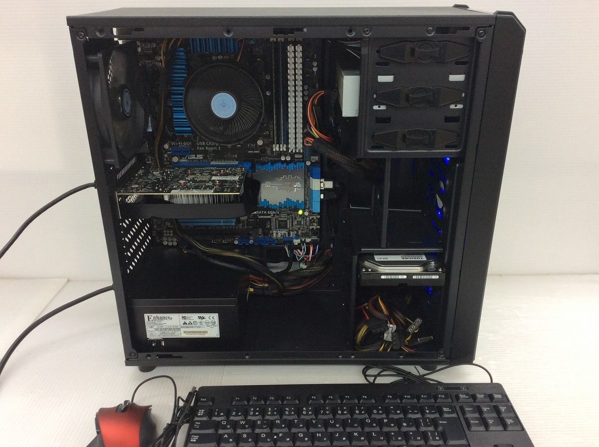 ゲーミングPC Core i7 3770K GeForce GTX760 ☆ SSD 120G/HDD 2TB/Mem 