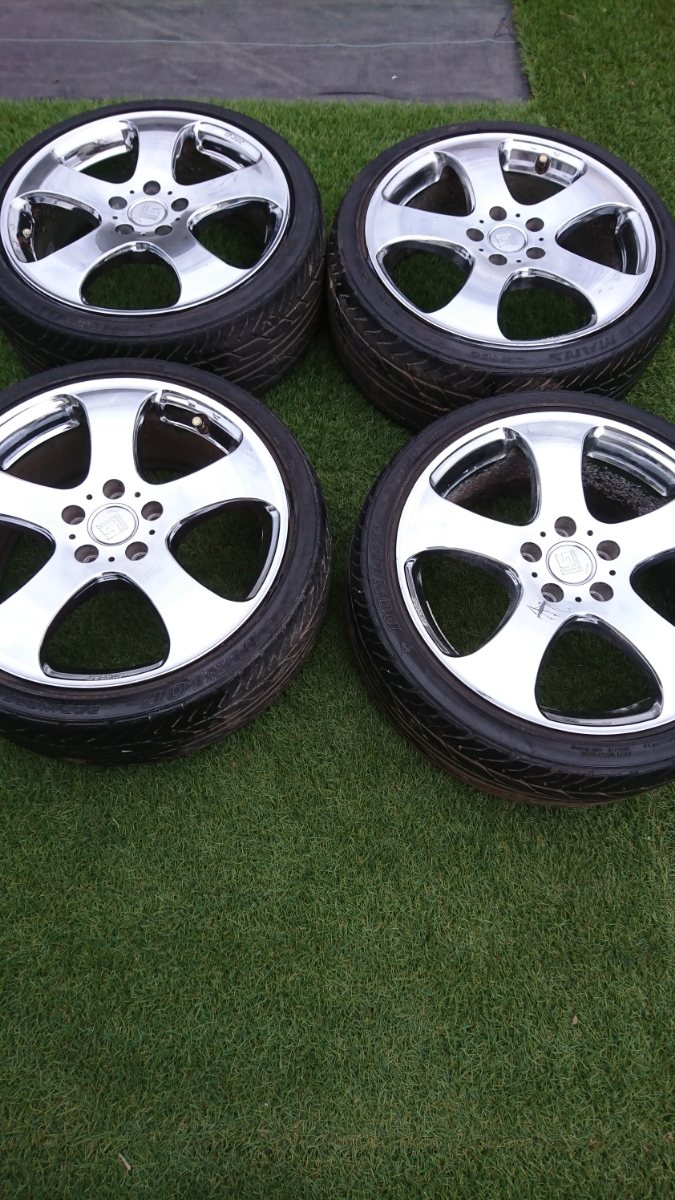 18インチアルミ18x7.0J 4本　225/40R18 ホイールタイヤセット 18インチアルミ18x7.0J 4本 225/40R18 ホイールタイヤセット 車
