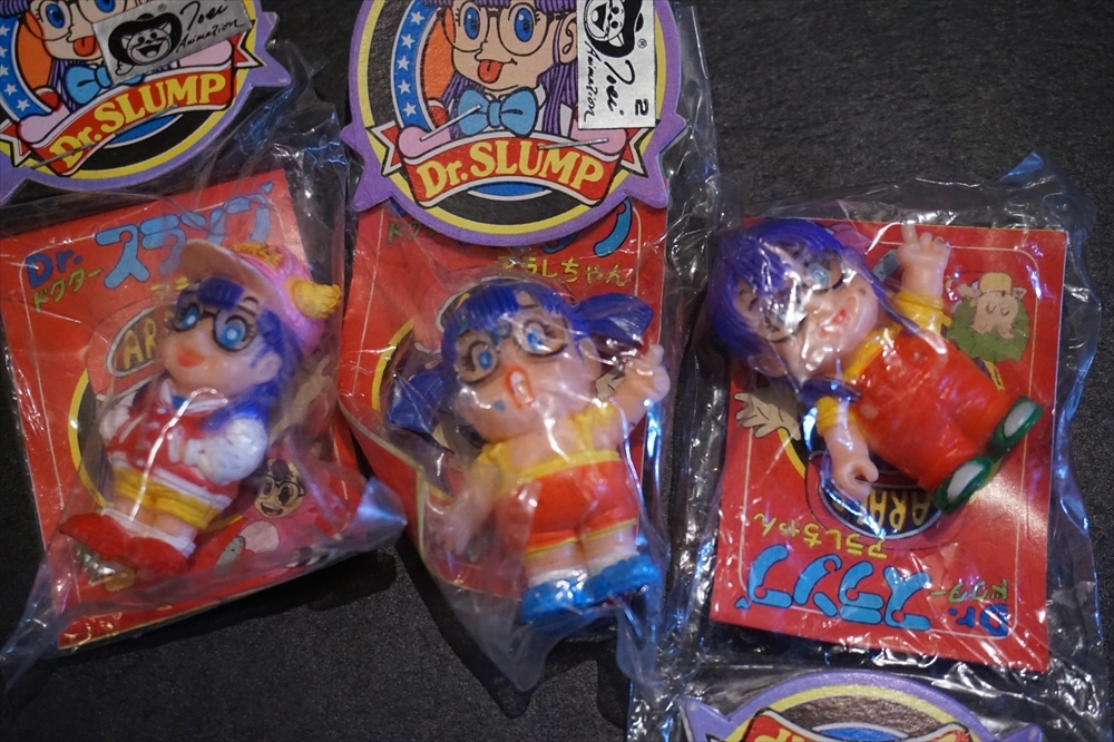 ポピー ドクタースランプ アラレちゃん 彩色 消しゴム 15種 未使用品