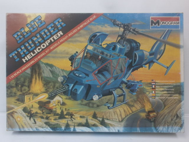 本物保証，新品 モノグラム 1/32 映画 ブルーサンダー ヘリコプター 2158-905(その他)｜売買されたオークション情報、yahooの商品情報をアーカイブ公開 - オークファン その他