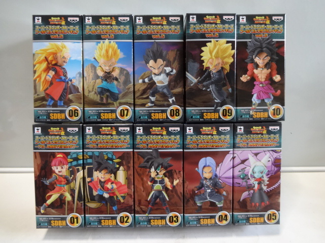 スーパードラゴンボールヒーローズ ワールドコレクタブルフィギュアvol