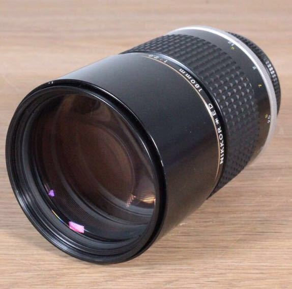  NIKKOR ED 401878 ニッコールED ニコン一眼カメラ用レンズ NIKKOR 180mm 1:2.8 日本製 NIKON/コレクター放出/S118(ニコン)｜売買されたオークション情報、yahooの商品情報をアーカイブ公開 - オークファン ニコン