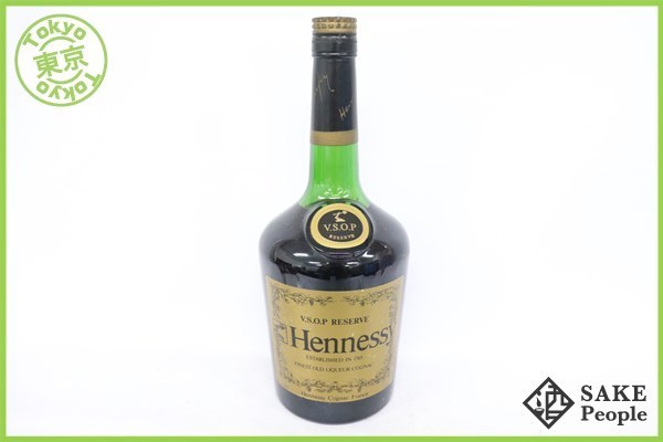 VSOP ヘネシー リザーブ 7459未開栓ヘネシー 1000mL - ◇注目! 1000ml