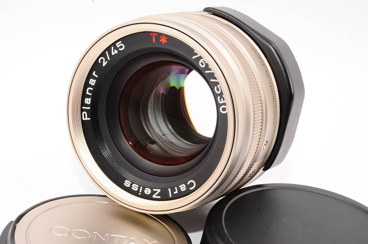 Zeiss Planar 45mm F2 Carl T* CONTAX コンタックス Contax カール
