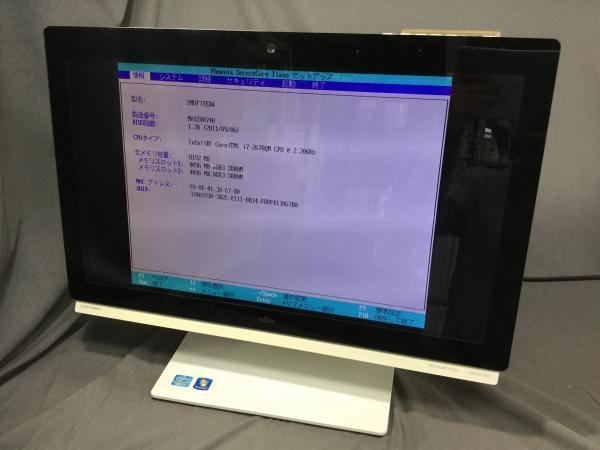 ジャンク!FUJITSU FH77/ED●Core i7-2670QM 2.2G 8G