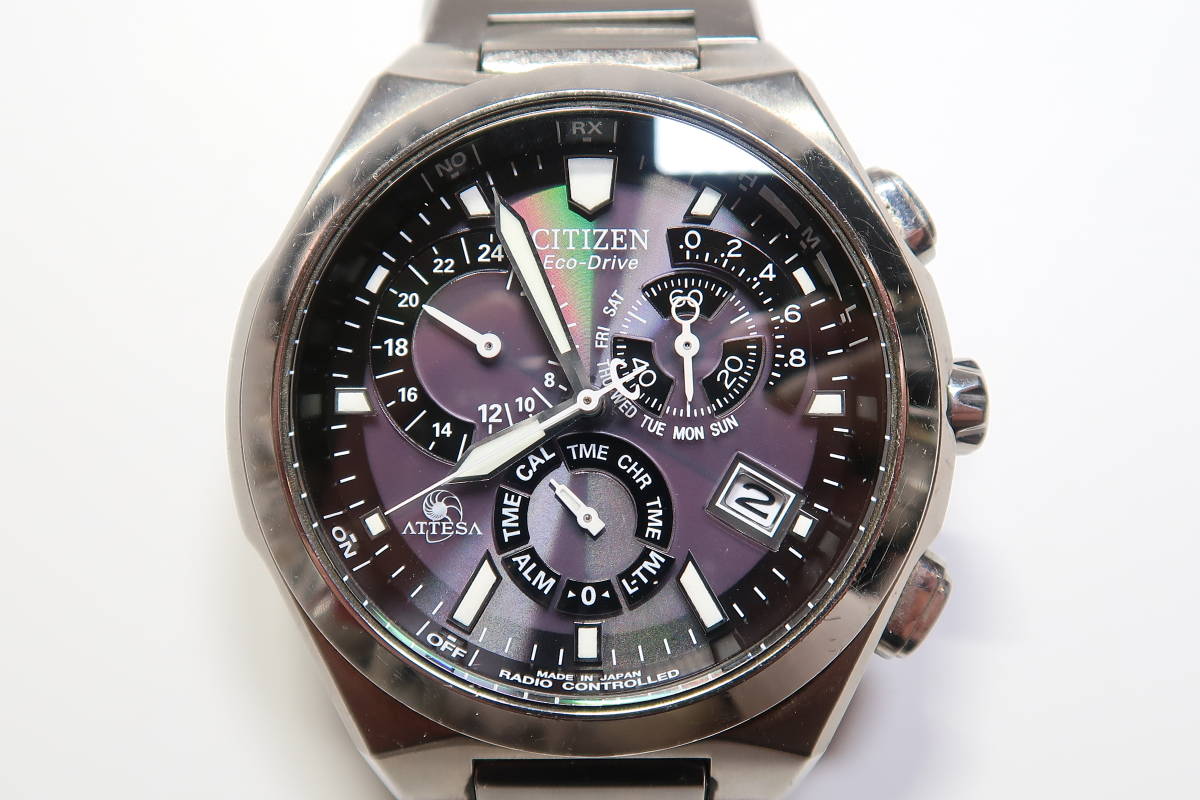 CITIZEN シチズン ATTESA アテッサ E610-T008585 Eco-Drive エコ 