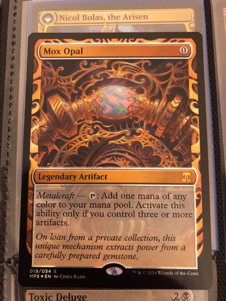 オパールのモックス MPS 部分光沢 foil PSA9 Mtg 金属モックスfoil