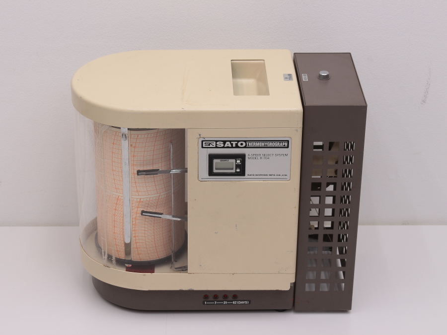 R 704 自記温湿度計 R-704 佐藤計量器製作所 現状渡し(環境測定器)|売買されたオークション情報、yahooの商品情報をアーカイブ公開 ...