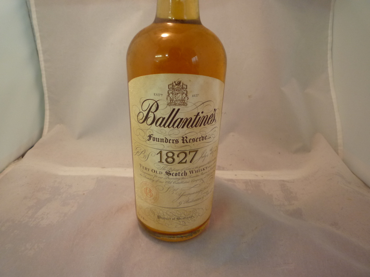 未開栓古酒 Ballantine's Founders Reserve 1827