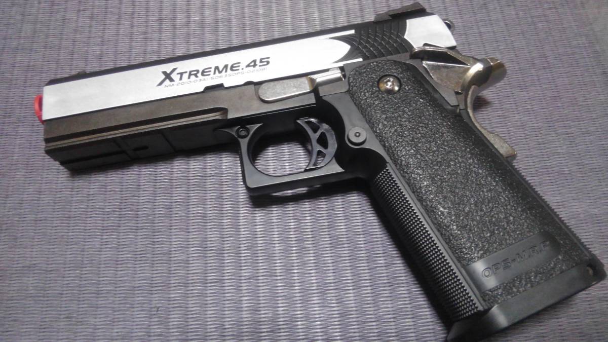 定番人気，最新作 東京マルイ ハイキャパ エクストリーム Hi-CAPA XTREME.45 フルオート ガスブローバック マガジン無し(ガスガン)｜売買されたオークション情報、yahooの商品情報をアーカイブ公開 - オークファン ガスガン