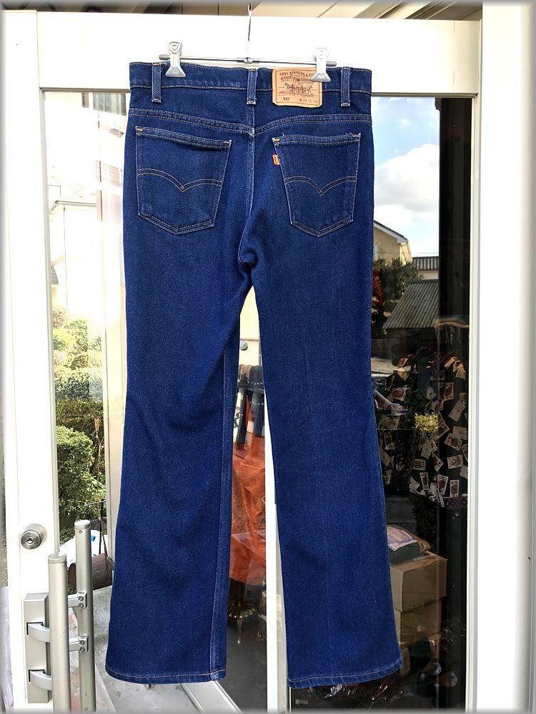 ★リーバイス 90s USA製 ストレッチデニム ブーツカット 517 W32★検 ジーンズ ジーパン ベルボトム ビンテージ 501 646