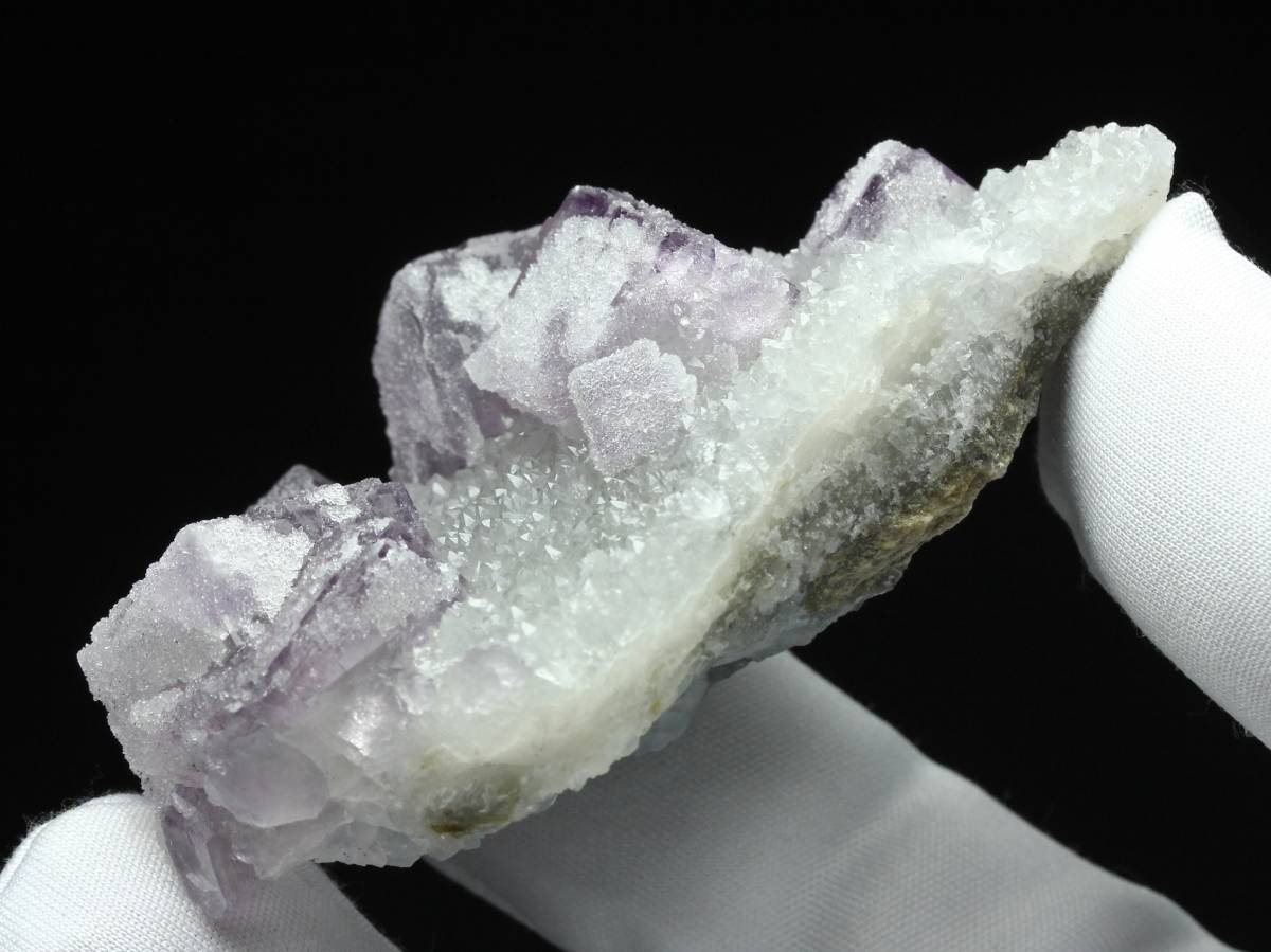 鉱物 蛍石 水晶 原石】中国・貴州省産 パープル フローライト