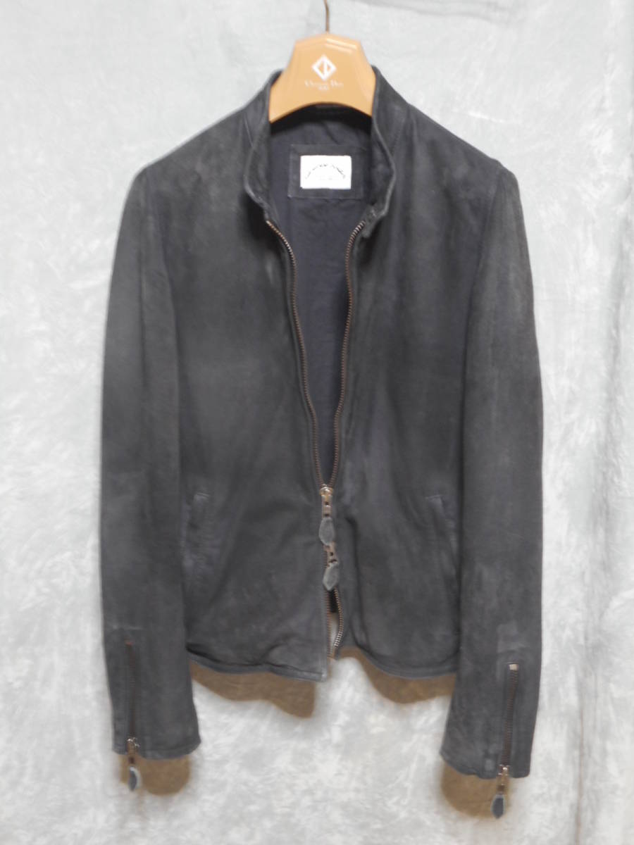 スエード ジャケット シングルライダース size46 Mサイズ LORENZO 
