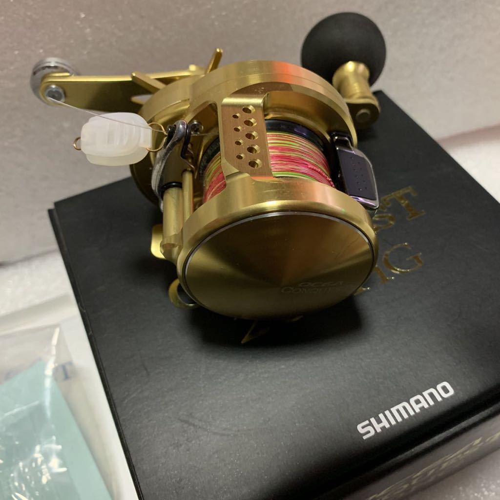 SHIMANO オシアコンクエスト 200HG 夢屋 パワーバランスハンドル付き