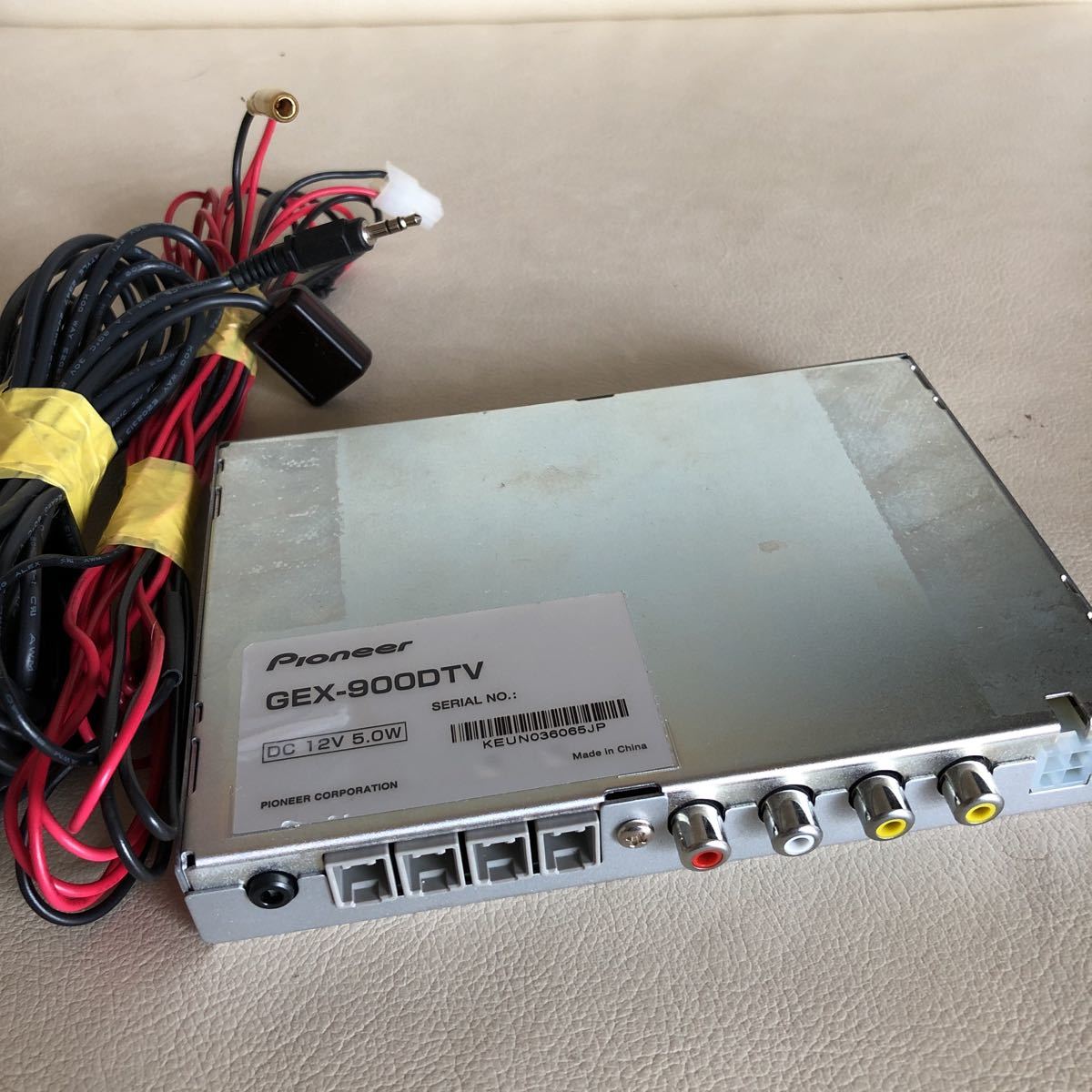 GEX-900DTV carrozzeria Pioneer 4×4アンテナ : 地デジチューナー作動