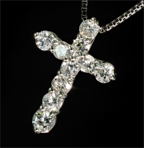極美】【限定入荷】PT900 最高純度 天然 ダイヤモンド ネックレス 