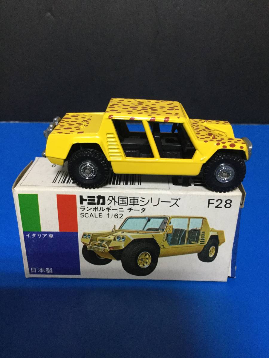 トミカ 青箱 F28 ランボルギーニ チータ 日本製 【公式通販】