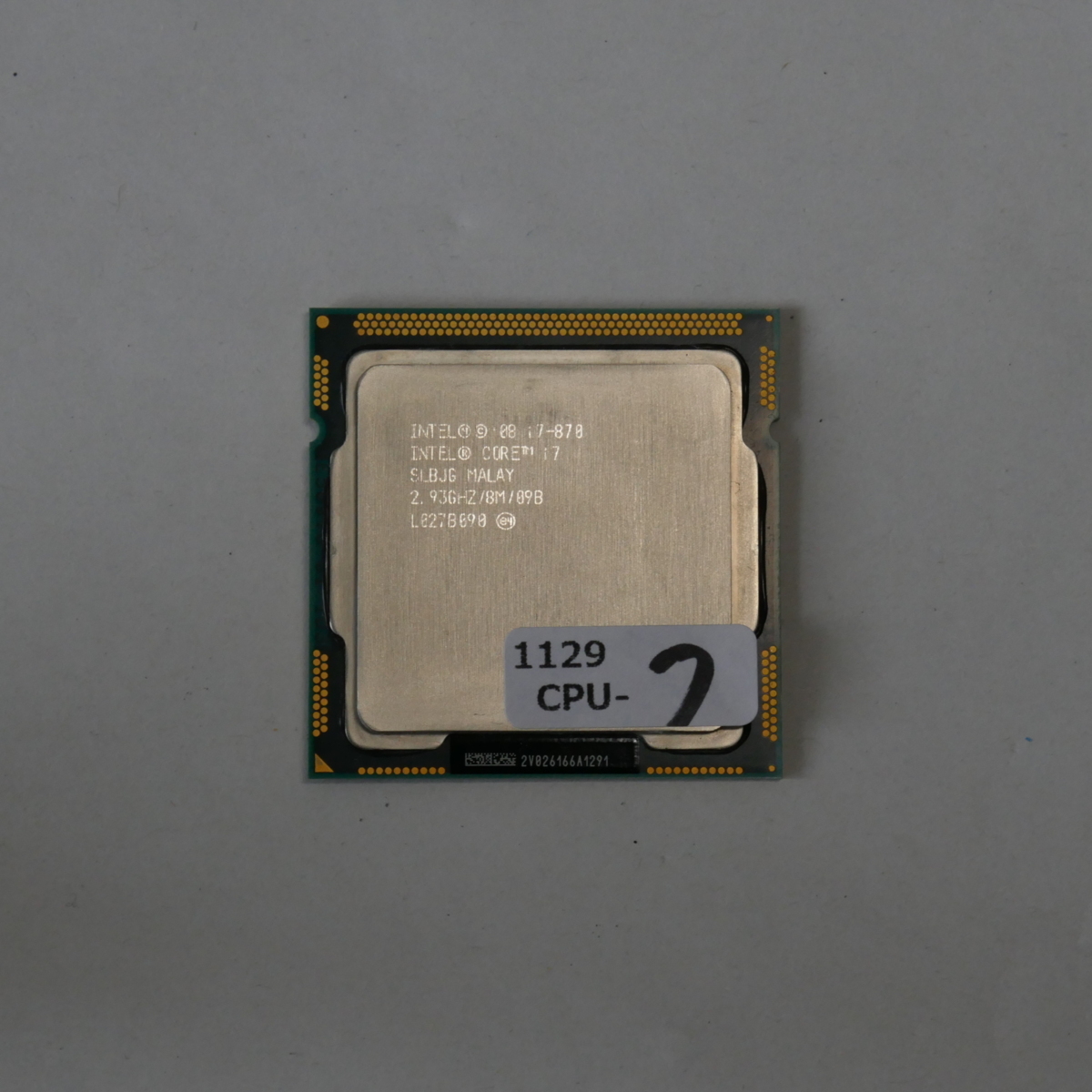 Core Intel i7-870 SLBJG CPU Quad-Core 2.93GHz | i7 Socket eBay