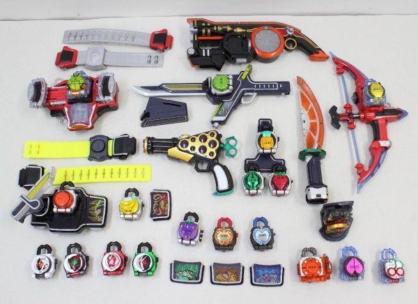 ◇ 仮面ライダー鎧武 ソニックアロー 極ロックシードなど おもちゃ まとめてセット ◇MHD6436