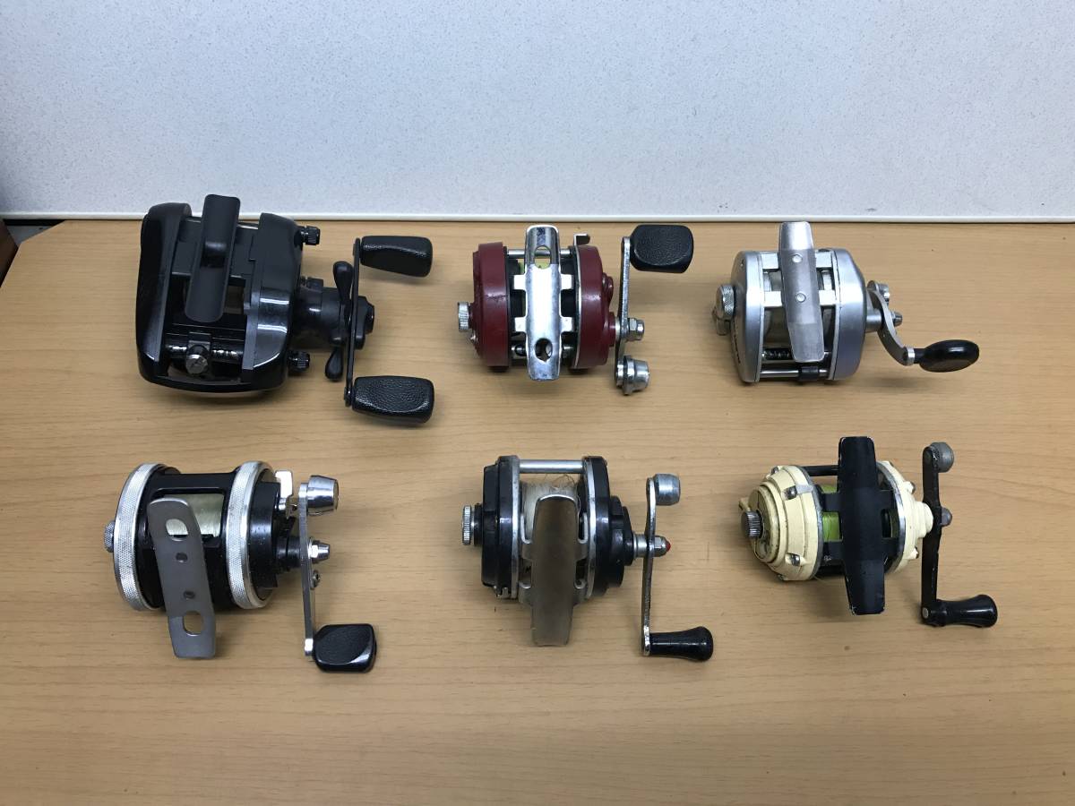 ジャンク リール 6個まとめて 中古品 大量 リール 釣り道具 【公式通販】
