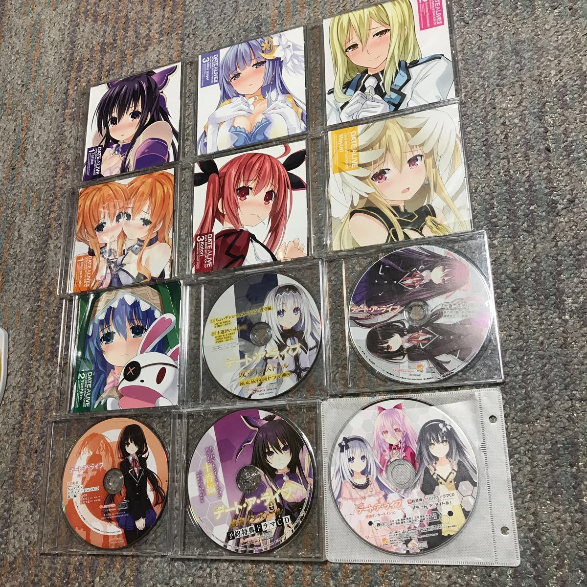 販売売れ済 デート・ア・ライブ 特典CD セット 12枚セット