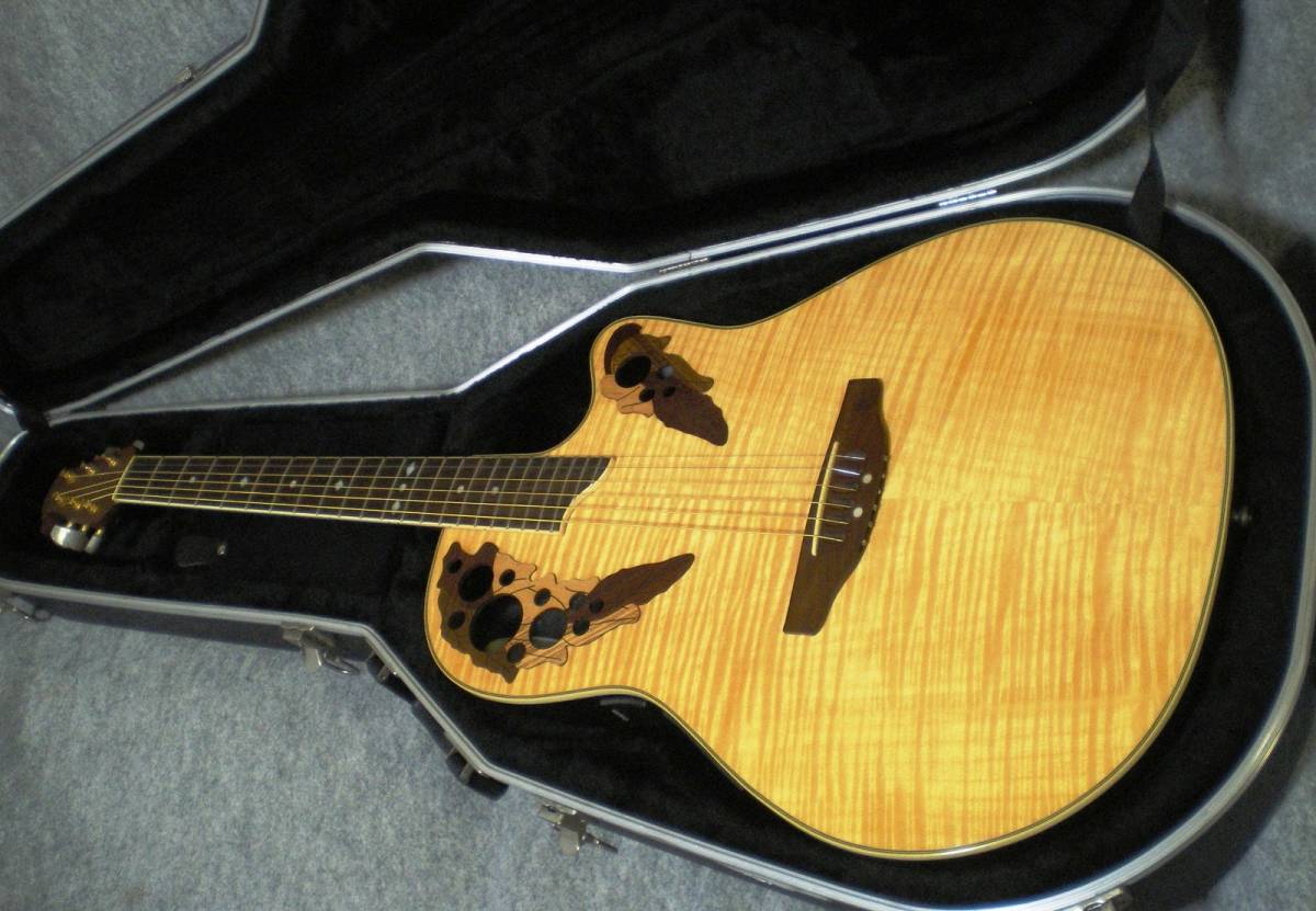 Ovation オベーション Celebrity CP257☆フレイム・トップ☆純正HC付