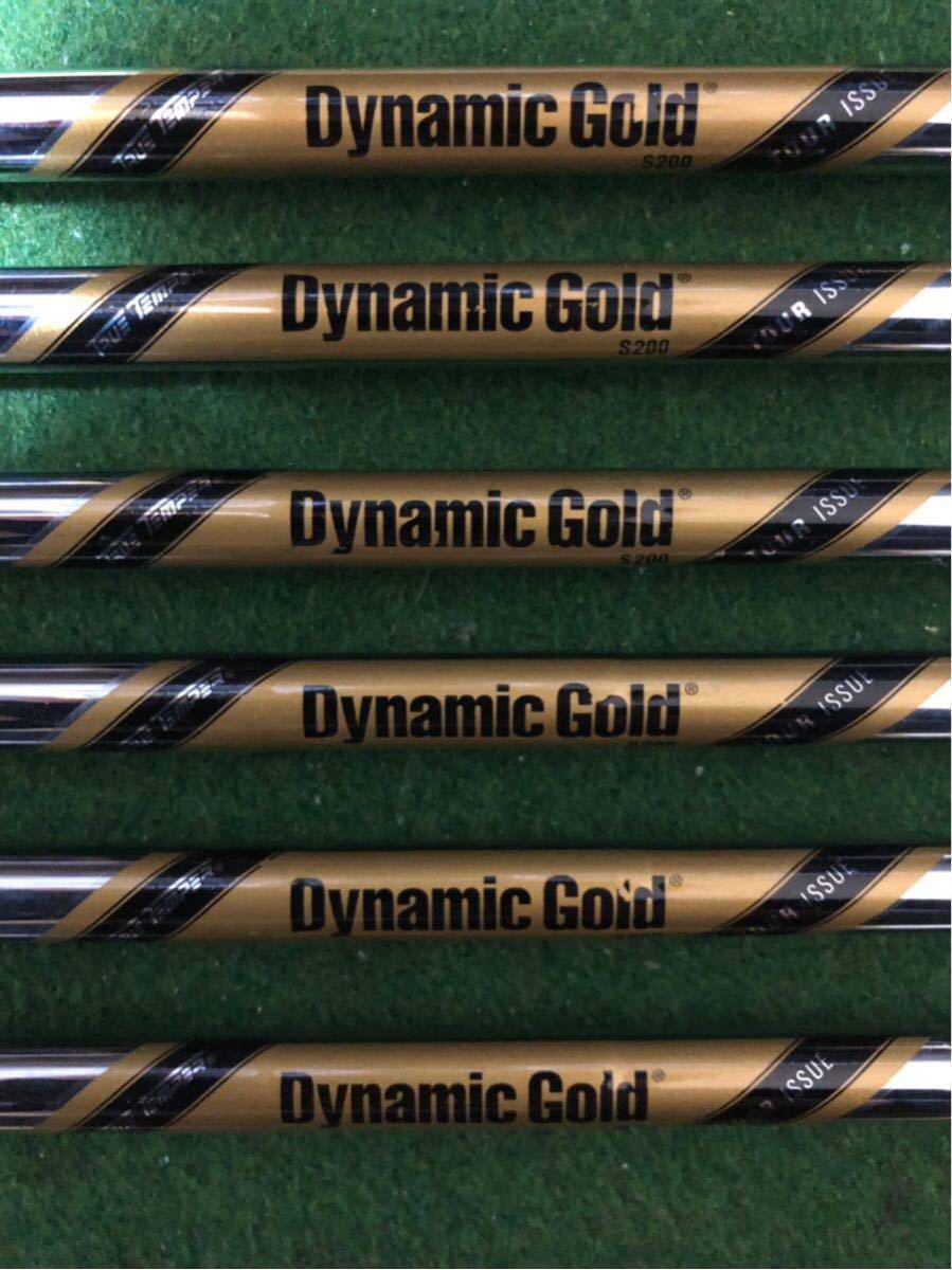 Dynamic Gold TOUR ISSUE　S200　５I ～ PW 用シャフト　ダイナミックゴールド ツアーイシュー　D.G　トゥルーテンバー_1