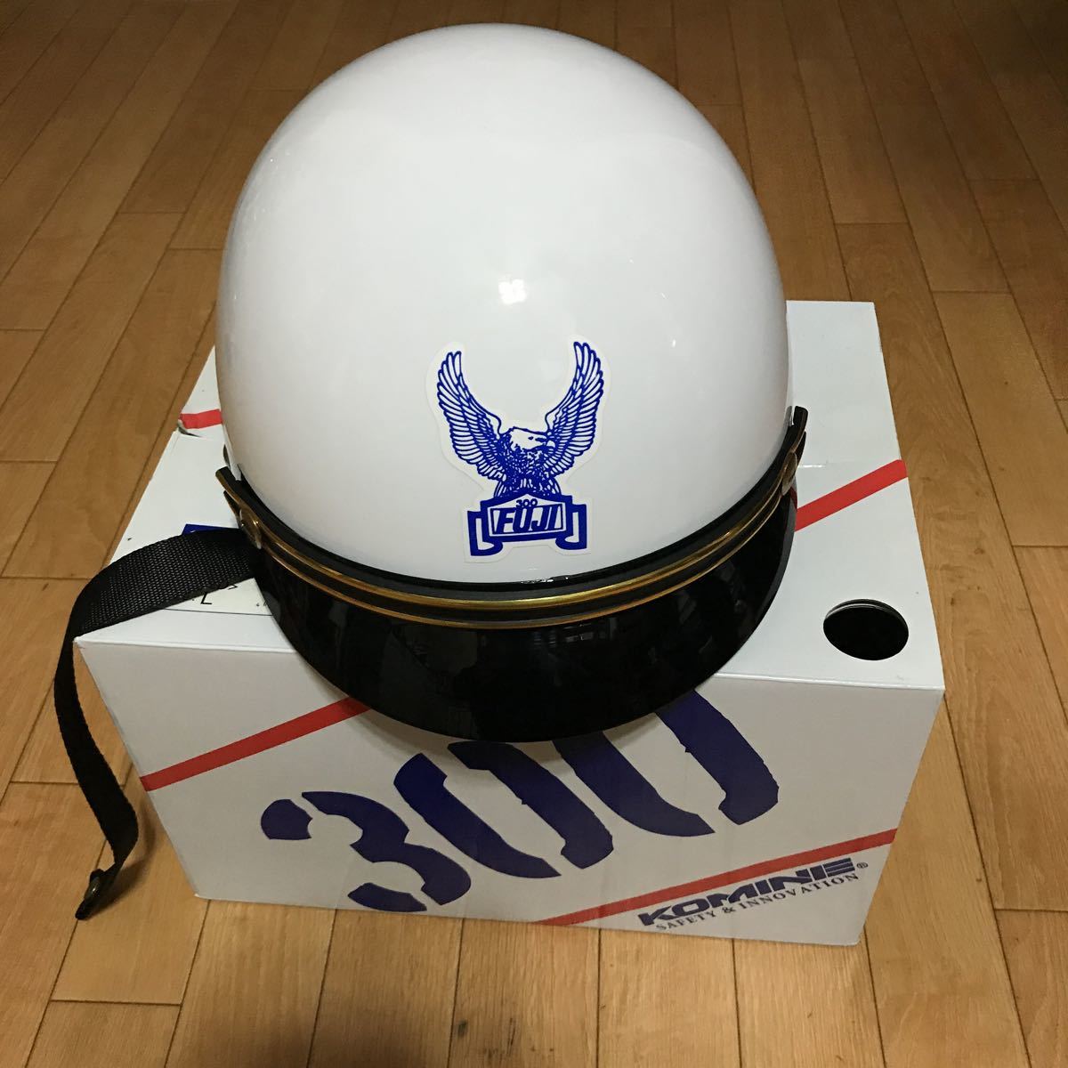 ポリヘル KOMINE コミネ FUJI300 ポリヘル 族ヘル ハーレー ハン帽