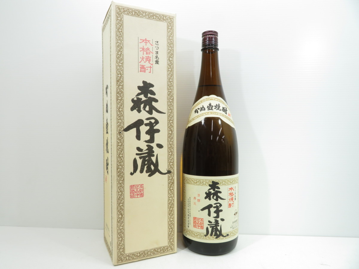 古酒☆森伊蔵 本格焼酎 芋 箱付 1800ml 25% 未開栓 【公式通販】