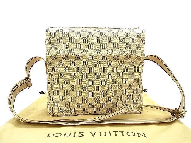 1円 LOUIS VUITTON ルイヴィトン ダミエ・アズール ナヴィグリオ 