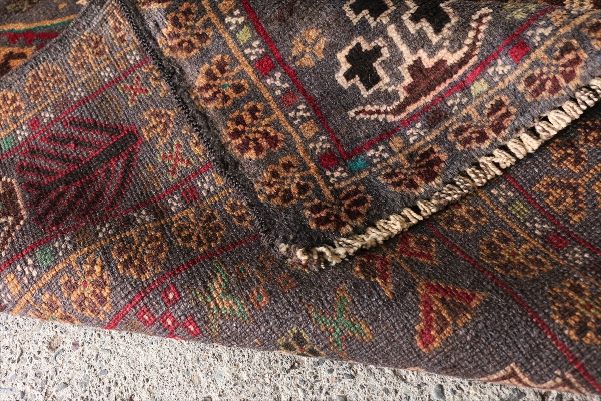アフガニスタン・ヘラート バルーチ RUGS 約174×240cm｜SATHI 