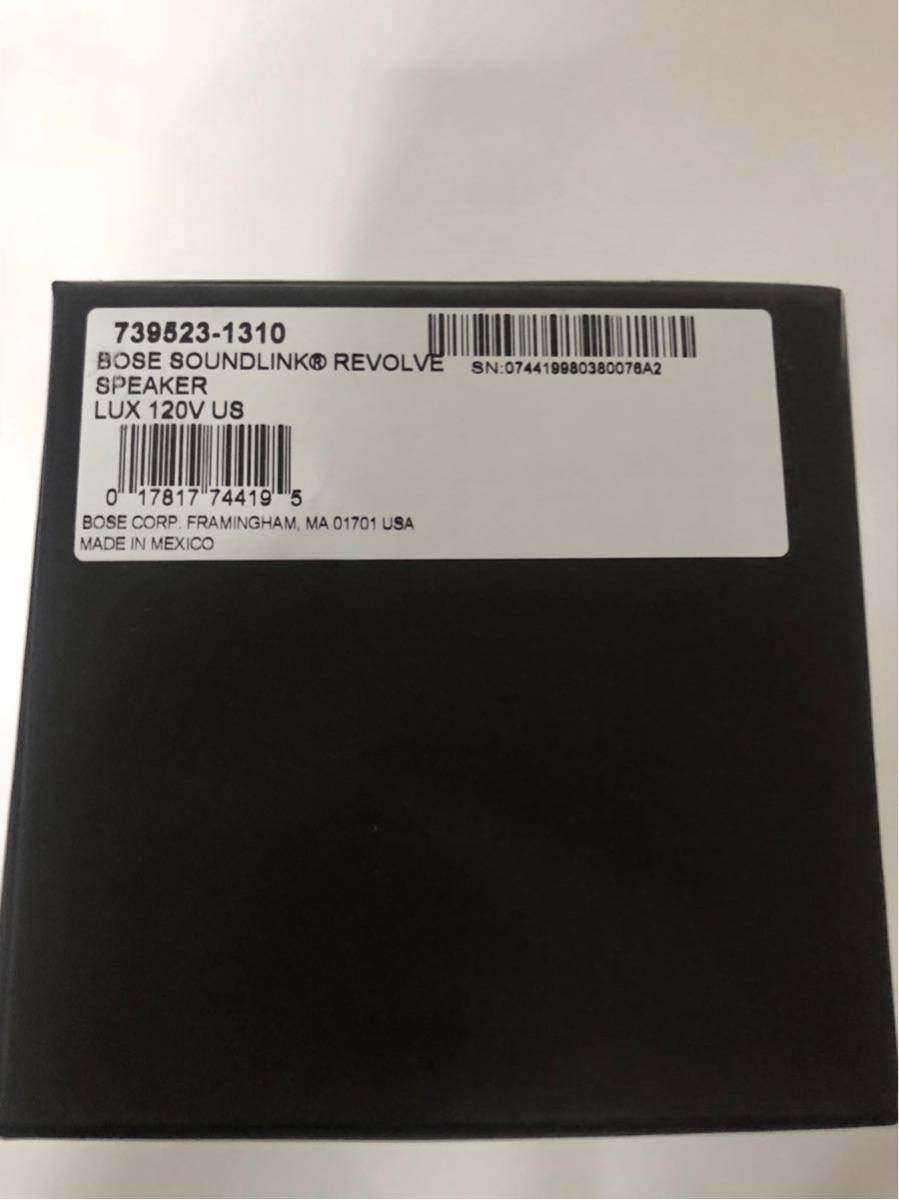 【美品】ボーズ BOSE SoundLink Revolve Bluetooth スピーカー Silver SoundLink Revolve ボーズ SPEAKER BLUETOOTH Revolve+&frasl;