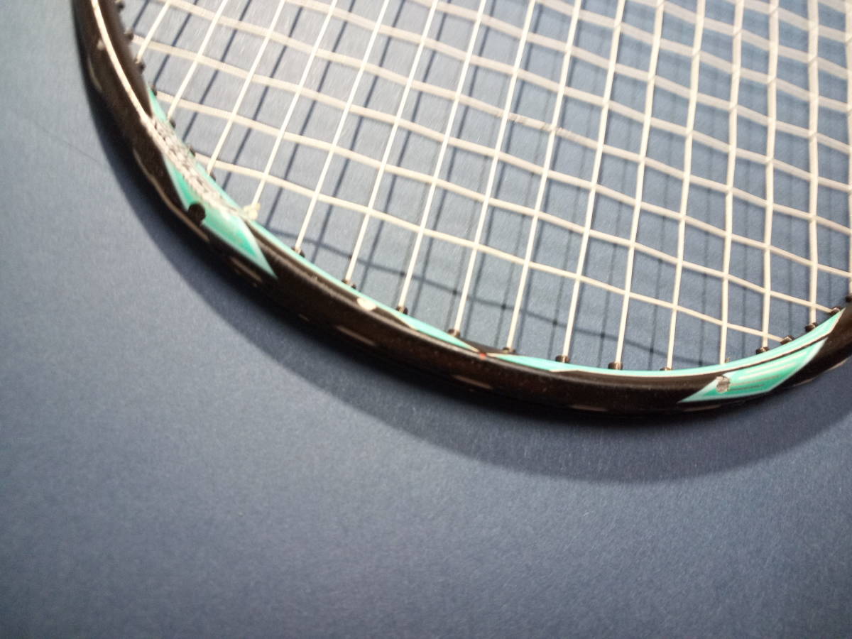 一番の VICTOR JETSPEED S10（JS10）4UG5 with YONEX BGAS 張上げ済み 